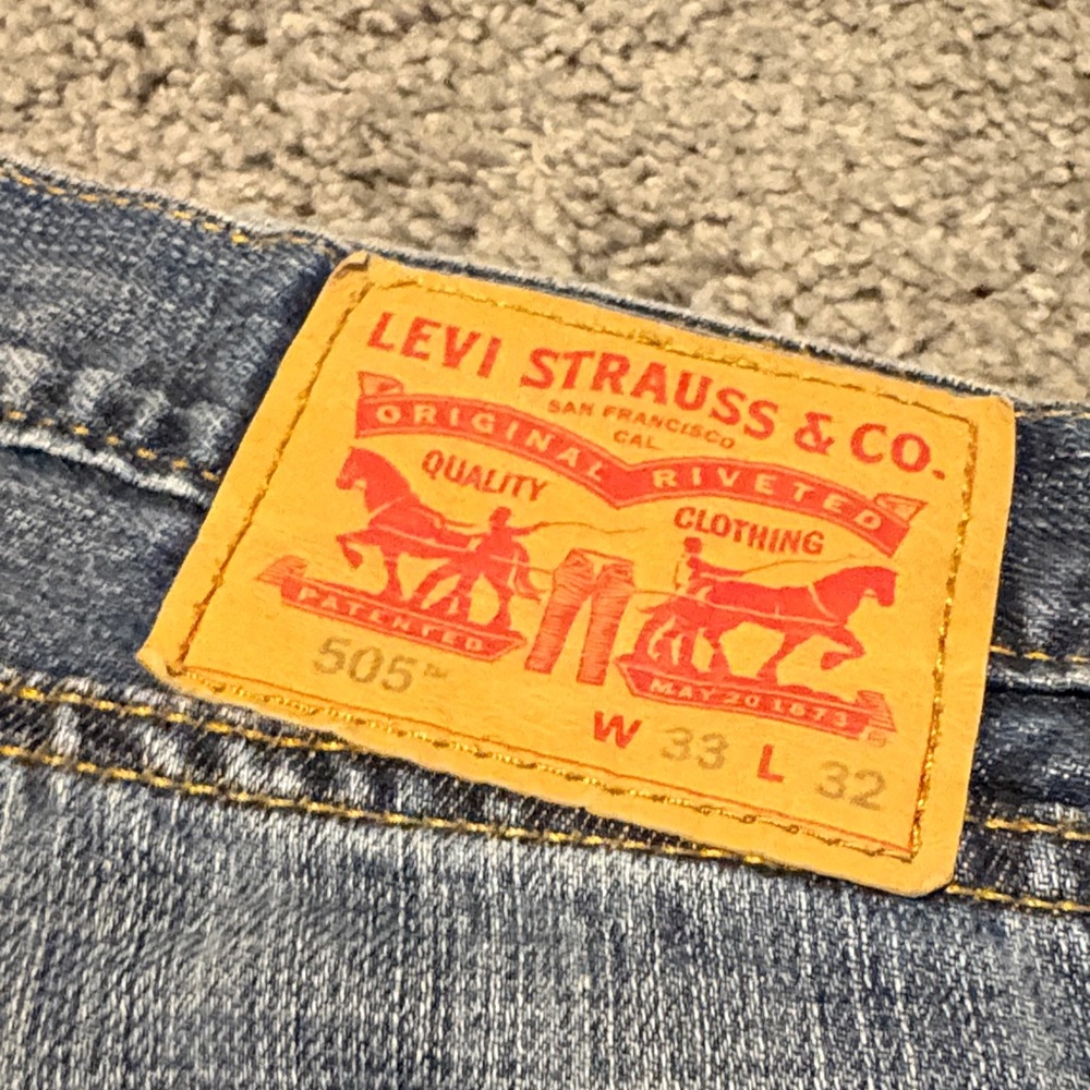 Levi's Classic Straight Blue Jeans